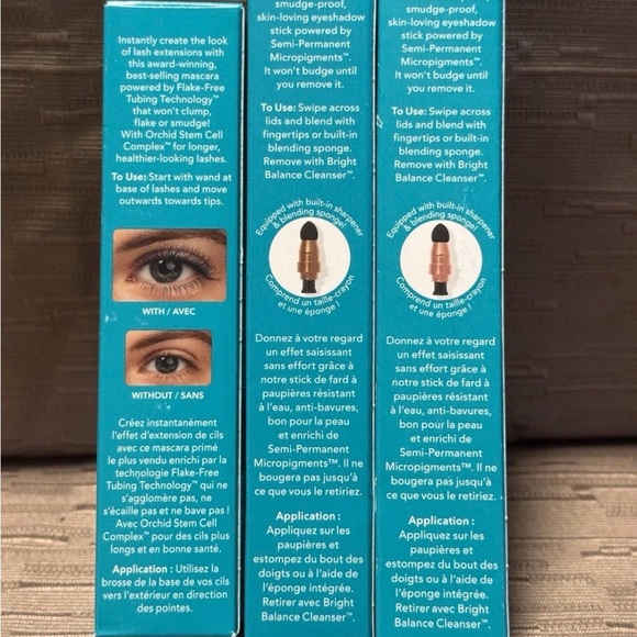 Thrive Causemetics Infinity Eyeshadow Stick NIKKI ~ RIJI ~ Extender Mascara NOLA - Picture 2 of 2